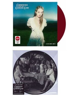 NEW! Lana Del Rey Chemtrails Over The Country Club Vinyl Bundle